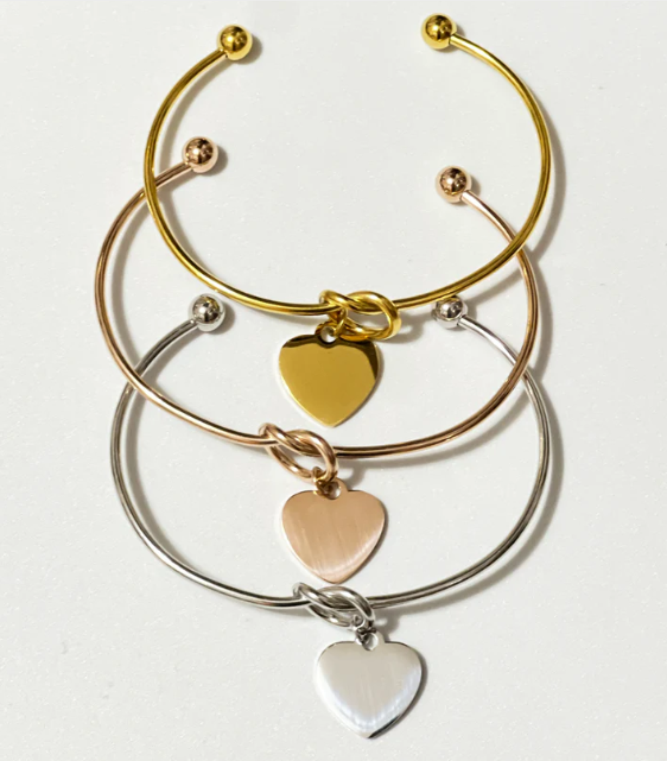Heart Dangle Bracelet